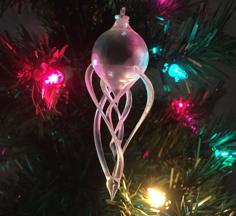 Dancing Dew Drop Christmas Decoration – HOLIDAYS 2023 3D Printer Model