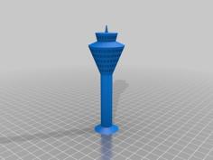 Control Tower 3D Printer Model