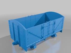 L&B 4 Ton Open Goods Wagon 3D Printer Model