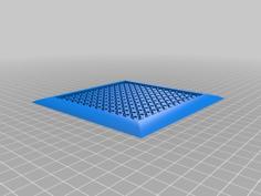 Chain Mail Coaster 3D Printer Model