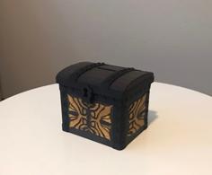 Coin Chest 3D Printer Model