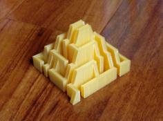 Pyramidal Staircase Maze 3D Printer Model