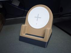 Qi Charger Stand For IKEA RÄLLEN (RAELLEN) 3D Printer Model