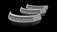 32mm Base Squad Markings 3D Printer Model