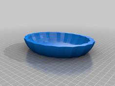 Customizable Starry, Curvy, Bowl, Cup Or Vase 3D Printer Model