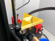 Creality Ender 3 | Ender 3 Pro | Cr-10 Extruder Knob | Triforce From Zelda (Easy Fit) 3D Printer Model