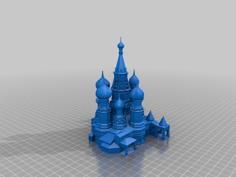 St. Basil’s Cathedral – Fixed 3D Printer Model