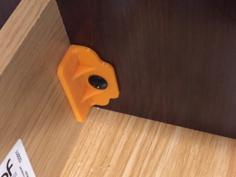 Bush Furniture – Office Drawer Bracket 3D Printer Model