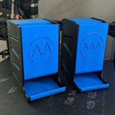 Improved Battery Dispensers Snap Together 3D Printer Model