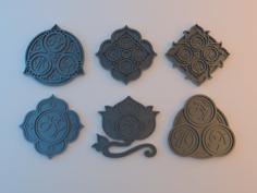 Elvan Emblems – Children Of Eldair 3D Printer Model