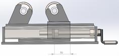 Adjustable Rollers For Welding. 3D Printer Model