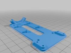 Mount For Walksnail VTX And GM3 Gimbal On Reptile Dragon V2 3D Printer Model