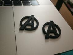 Avengers Earrings 3D Printer Model