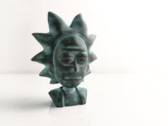 Rick Sanchez Bust 3D Printer Model