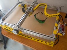 Laser Cable Chain Upgrade 3D Printer Model