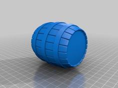 Barrel 3D Printer Model