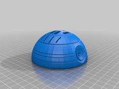 Death Star Micro SD-Card Holder 3D Printer Model