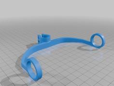 120 Mm PC Fan Holder To 16 Mm Rod 3D Printer Model