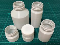 Small Bottles For Vase/spiral Mode 3D Printer Model