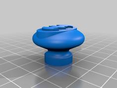 Batman Logo Knob 3D Printer Model