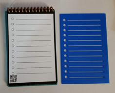 Rocketbook Mini Checklist Stencil 3D Printer Model