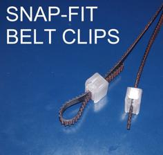 Snap Fit Gt2 Belt Clamps/clips/ties For Reprap, Creality, And Many Other Machines. Includes Belt Ends, Or Belt Loop Clips. 3D Printer Model