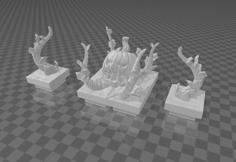 Basic Haloween Pumpkin God (Dungeon Blocks Compatible) 3D Printer Model