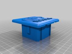 Toyota OEM Style Curt Trailer Hitch Plug 3D Printer Model