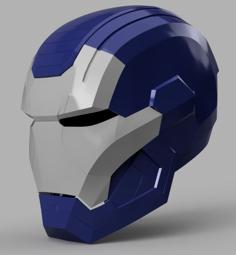 Iron Patriot Helmet (Iron Man) 3D Printer Model