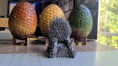 Dragon Egg And Stand – Game Of Thrones – GOT 3D Printer Model