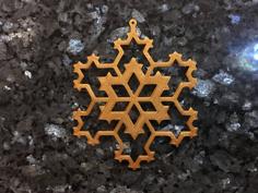 Koch Snowflake 4 3D Printer Model