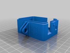 V3 Gopro Hero 7 360° Case With Micro SD Slot 3D Printer Model