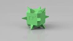 Minecraft Guardian Toy 3D Printer Model