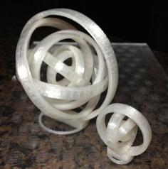 Parametric Gimbal 3D Printer Model