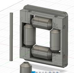 Hose/cable Wall Guide 3D Printer Model