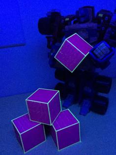 Energon Cubes For Transformers 2-color Model 3D Printer Model