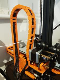 Creality CR-10 Z Axis Cable Drag Chain 3D Printer Model