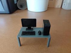 Desk Display 3D Printer Model