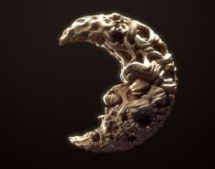 The Dreaming Moon 3D Printer Model