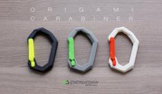 Origami Carabiner By Ddf3d.com 3D Printer Model