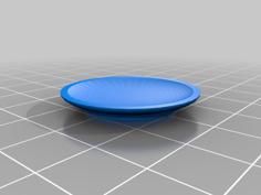 Miniature Dinner Plate – 3CM 3D Printer Model