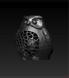 Owl With Egg 3D Printer Model