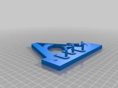 Guitar Key Holder 3D Printer Model