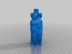 Low-Poly Hecate 3D Printer Model