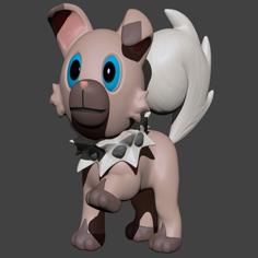 Rockruff (Pokemon) 3D Printer Model