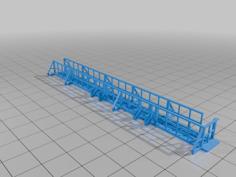 Návěstní Lávka / Footbridge Signals – TT 1:120 3D Printer Model