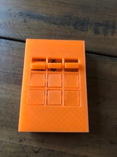 Tic-Tac-Toe Gift Box 3D Printer Model