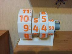 3D Printed Numechron Clock 3D Printer Model