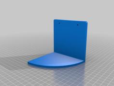 Stackable Corner Shelves 3D Printer Model