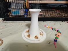 Bird Seed Gravity Feeder 3D Printer Model